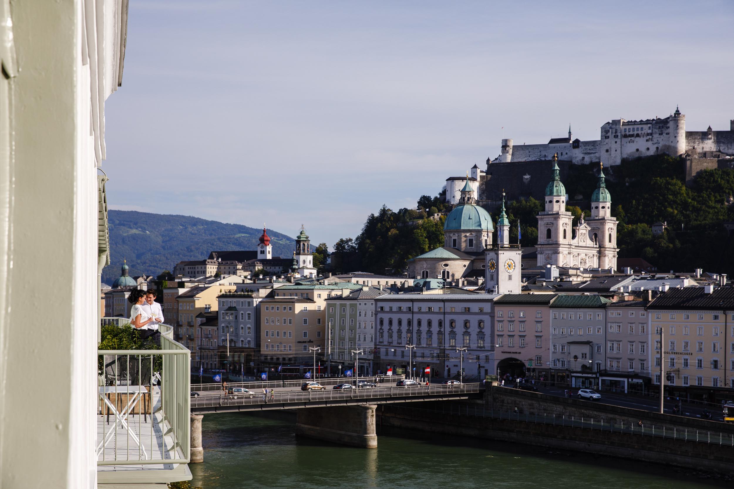 Hotel Sacher Salzburg Eksteriør billede Salzburg