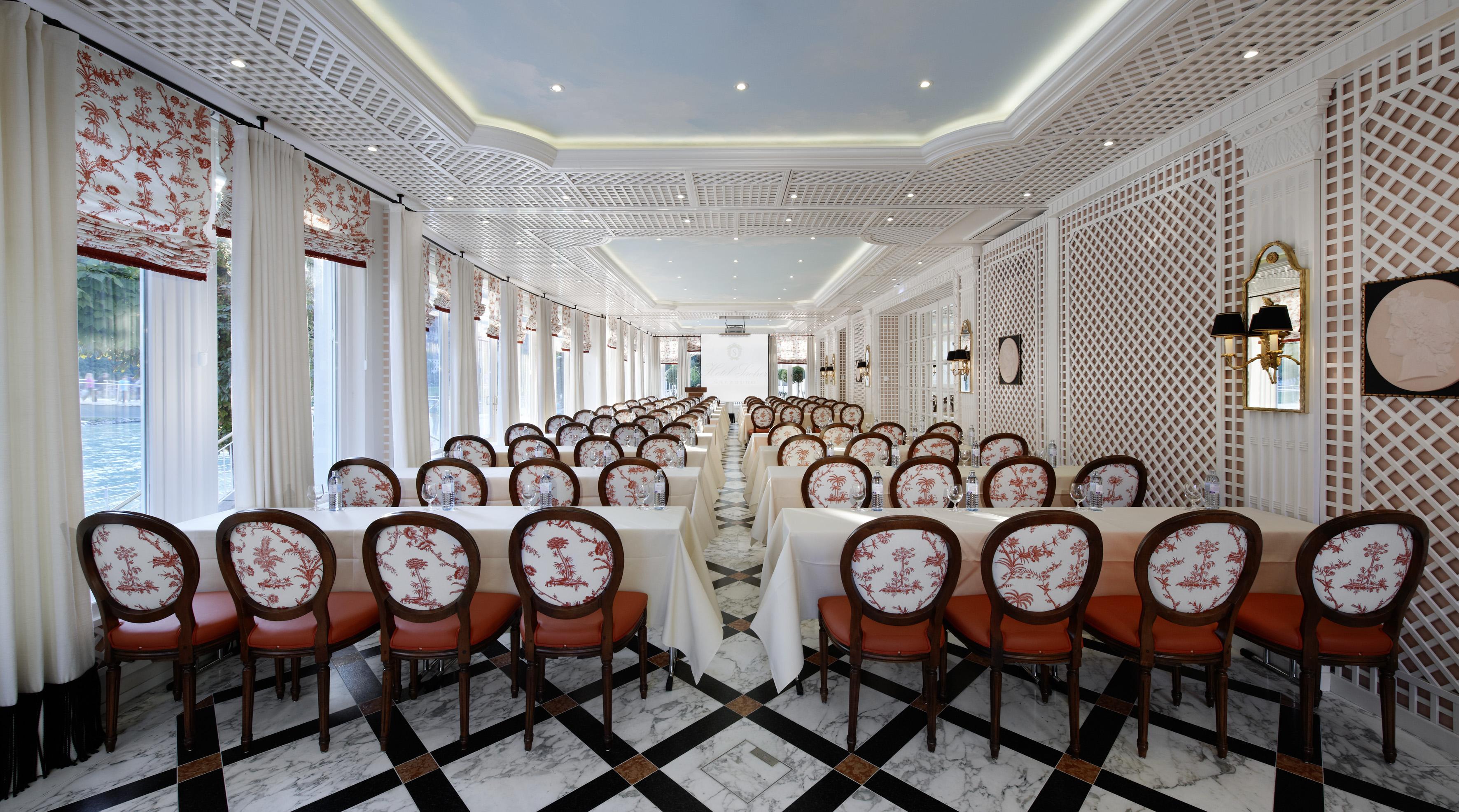 Hotel Sacher Salzburg Faciliteter billede The interior of the restaurant