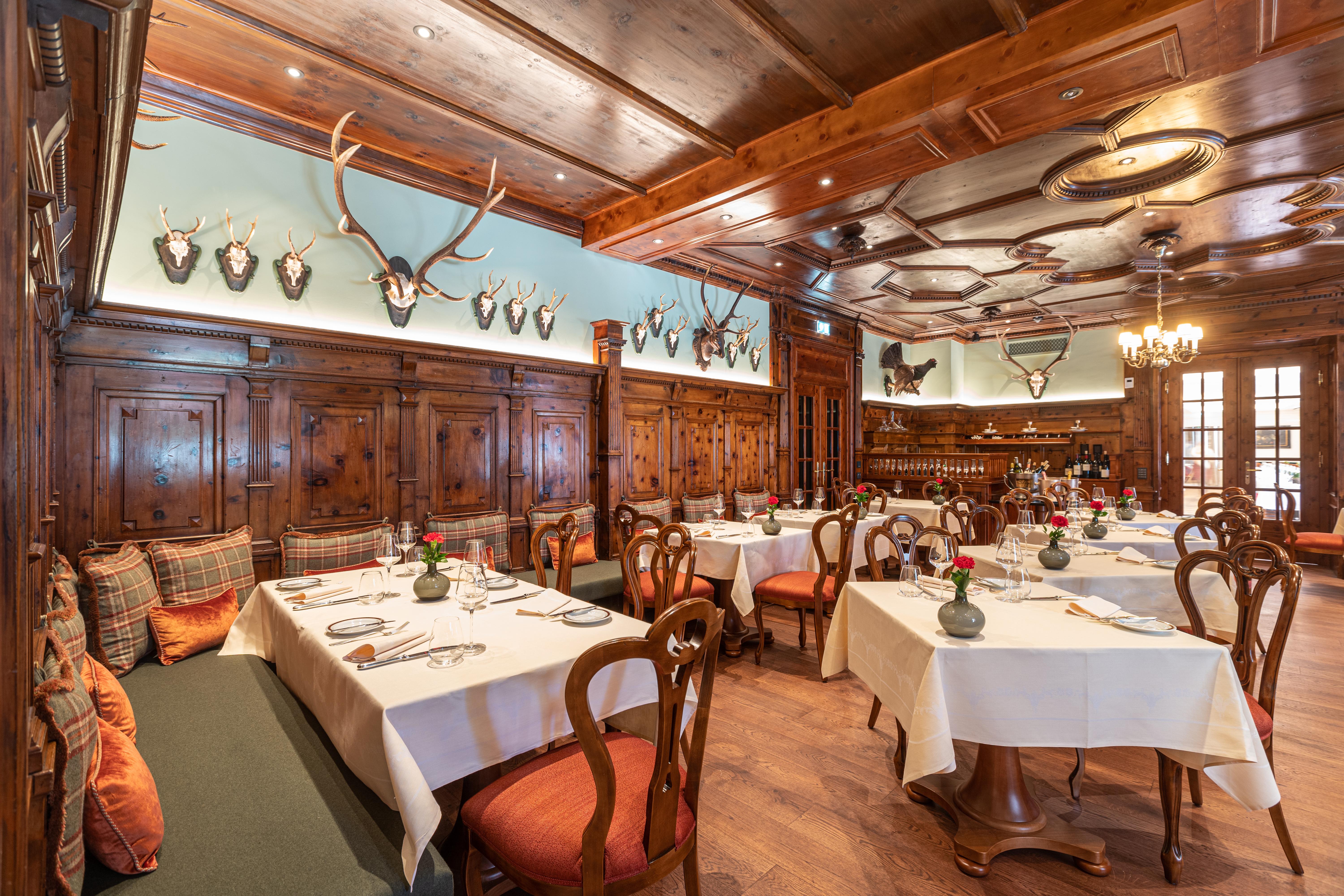 Hotel Sacher Salzburg Eksteriør billede Restaurant in the Hotel Axelmannstein