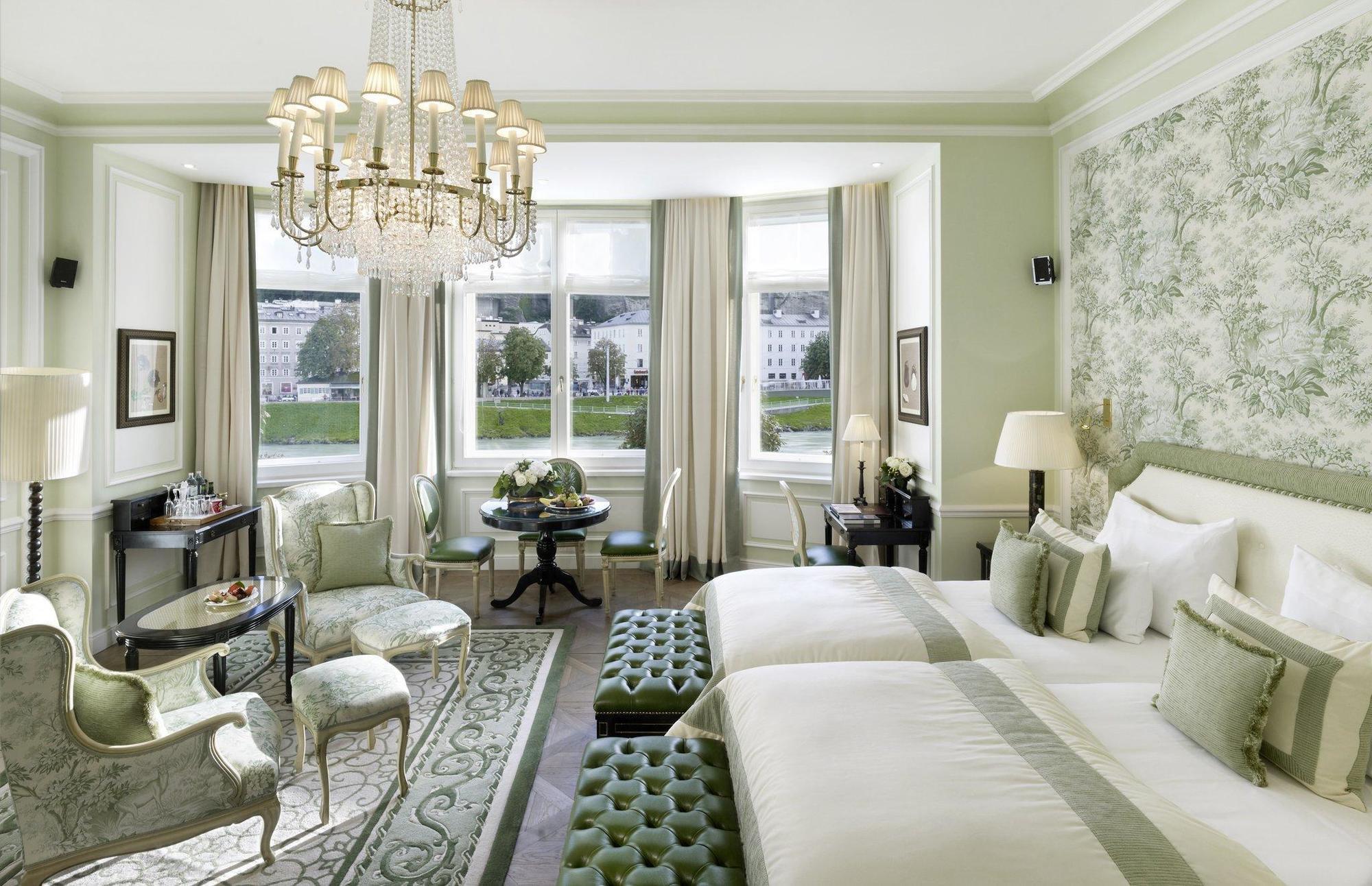 Hotel Sacher Salzburg Værelse billede A suite at the hotel